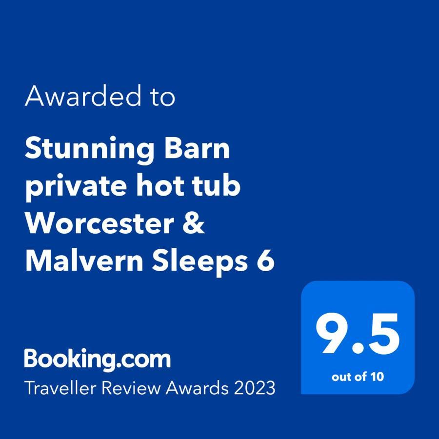 Stunning Barn Private Hot Tub Malvern & Worcester Sleeps 6 Exteriér fotografie